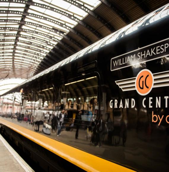 Grand Central Train at a station