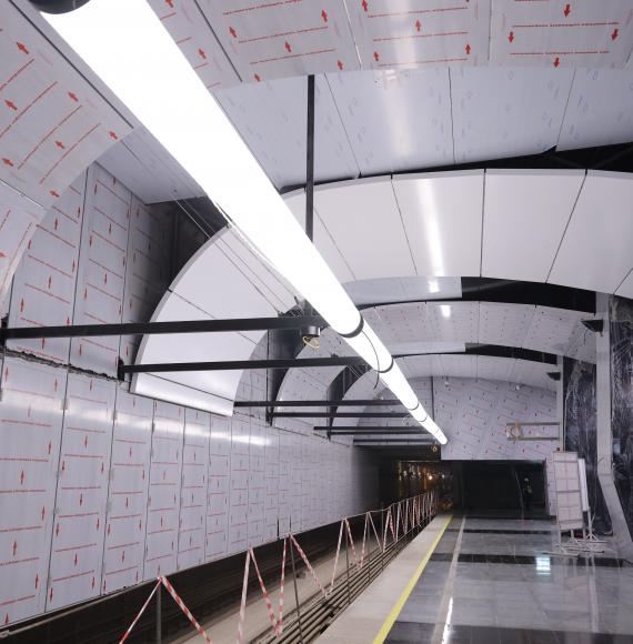 Moscow Rail Tinnel