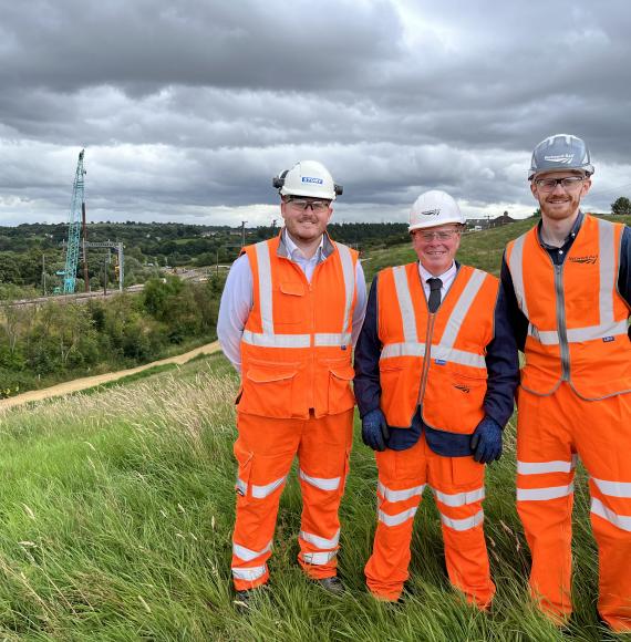 Team completing East Coast Project