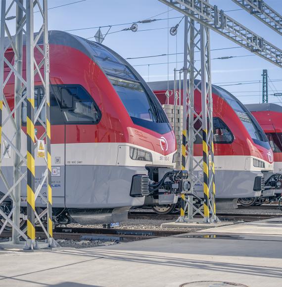 KISS ZSSK Trains