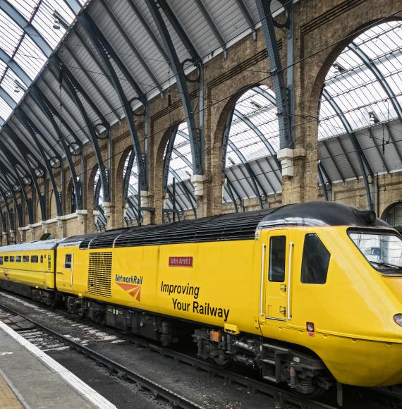Network Rail Yellow Train
