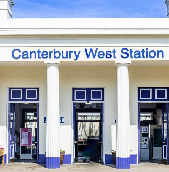 Canterbury West Station