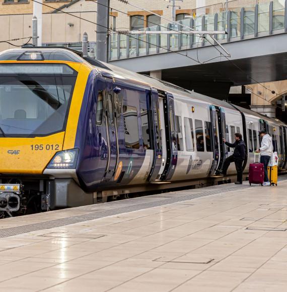 Northern Train at a platform