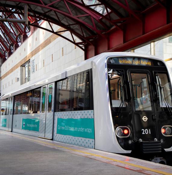 New DLR Trains 