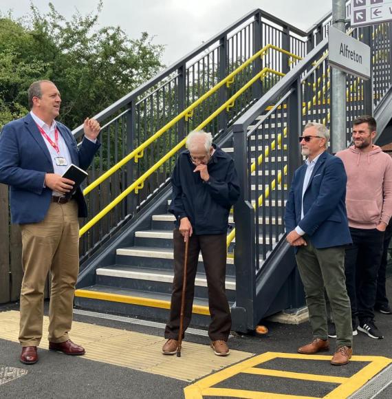 Opening of new Alfreton Station