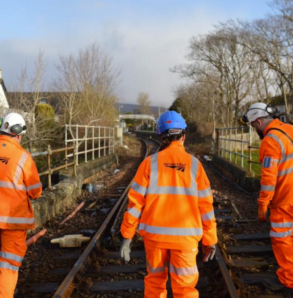 Workers on Far North Line June 2025