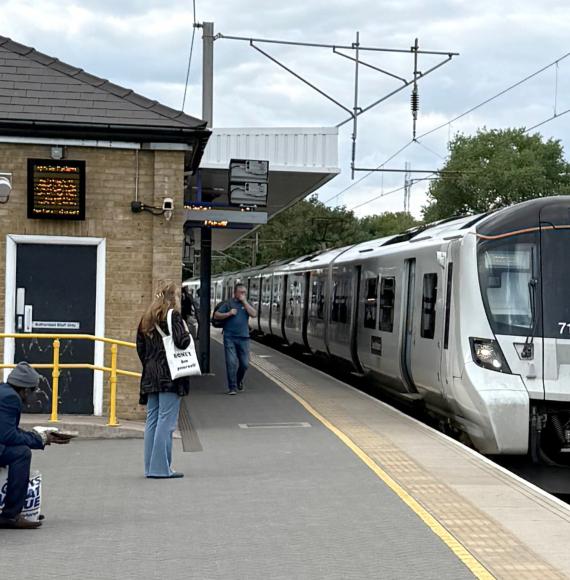First 717 in pass service in 3.6.0 Finsbury Park