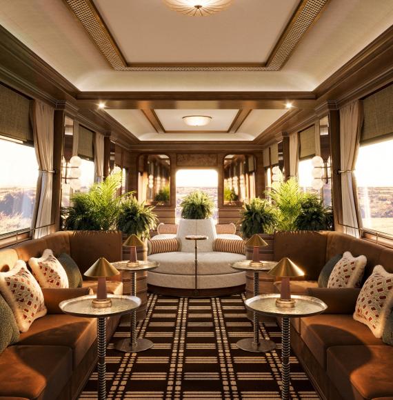 Inside Luxury Sleeper Train