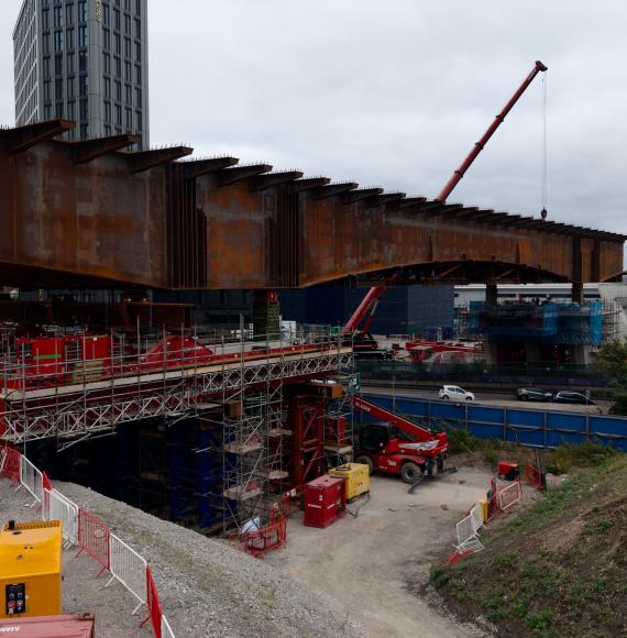 HS2 Lawley Bridge completed