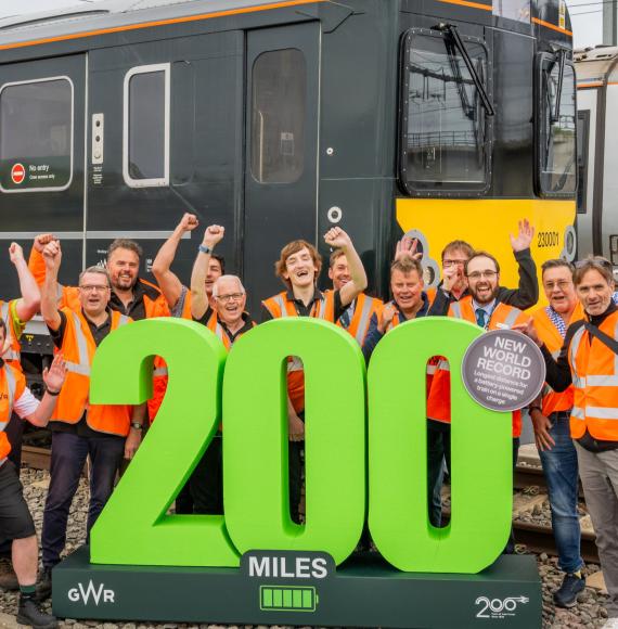 Staff Celebrating World Record