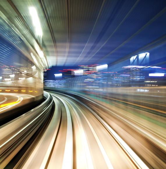 Rail Blurred Motion