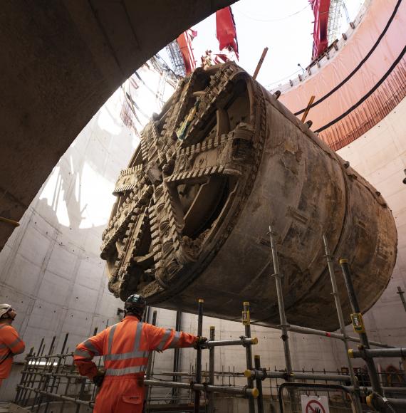 TBM Anne Lifted