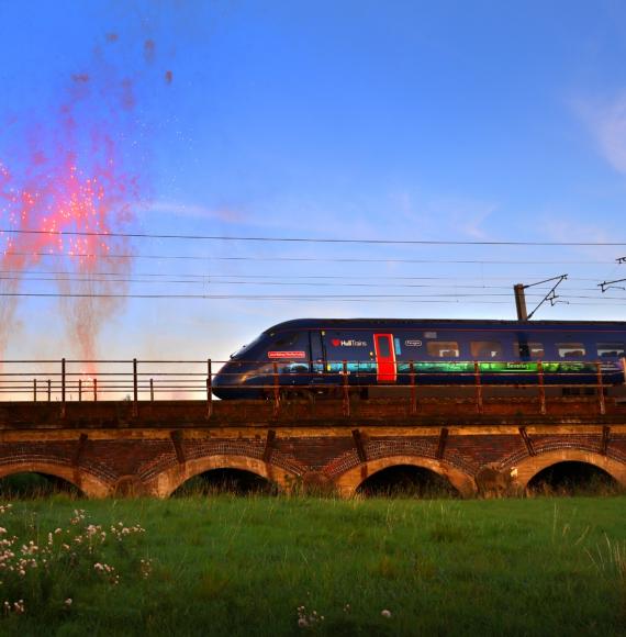 Hull Trains Celebrating