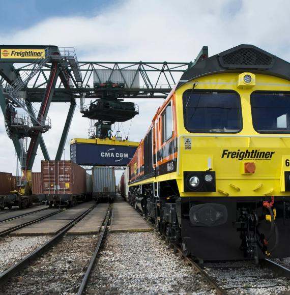 Freightliner locomotive