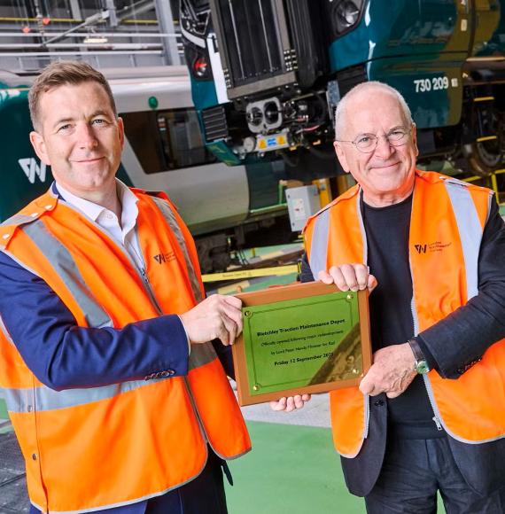 Celebrating upgrade at Bletchley