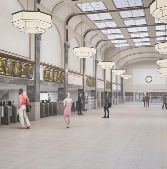 Cardiff Station North Concourse