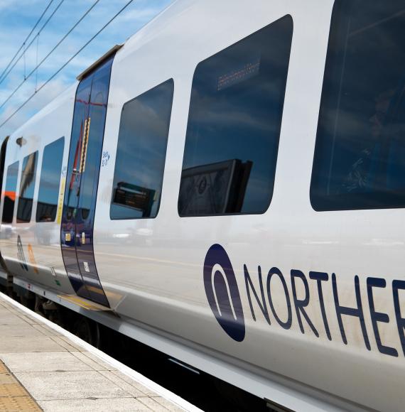 Northern Train at a platform