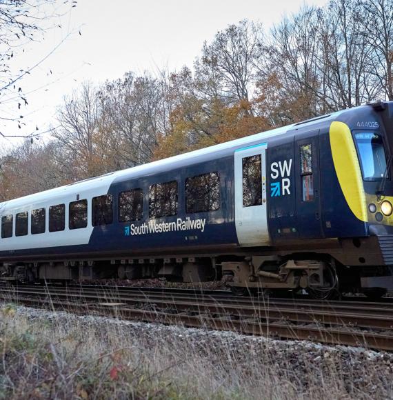 SWR Train in New Forest