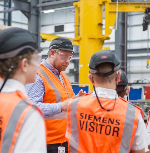 Siemens Work Experience Students