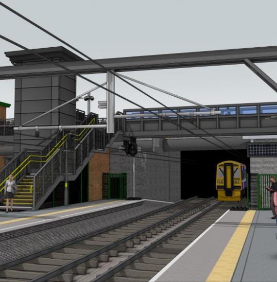 Hindley Station CGI