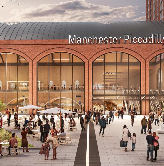 Manchester Piccadilly Artist Impression