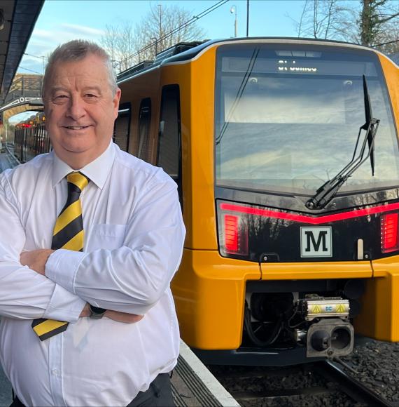 Phil Taylor and Metro Tram