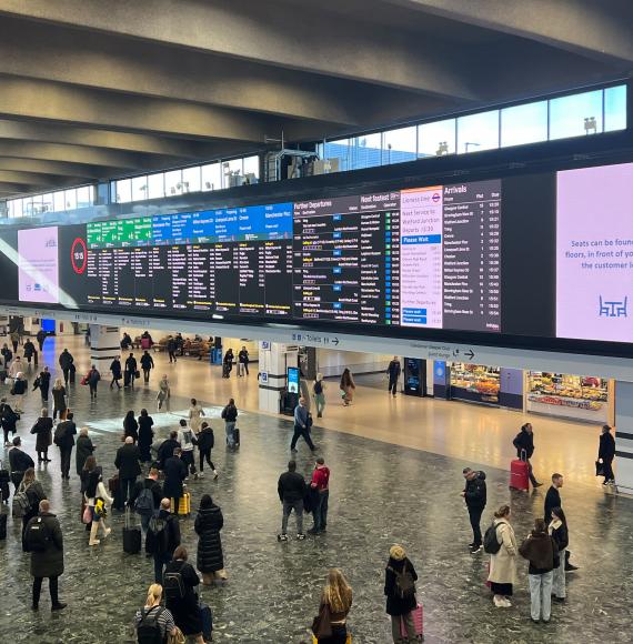 Euston Station Concourse