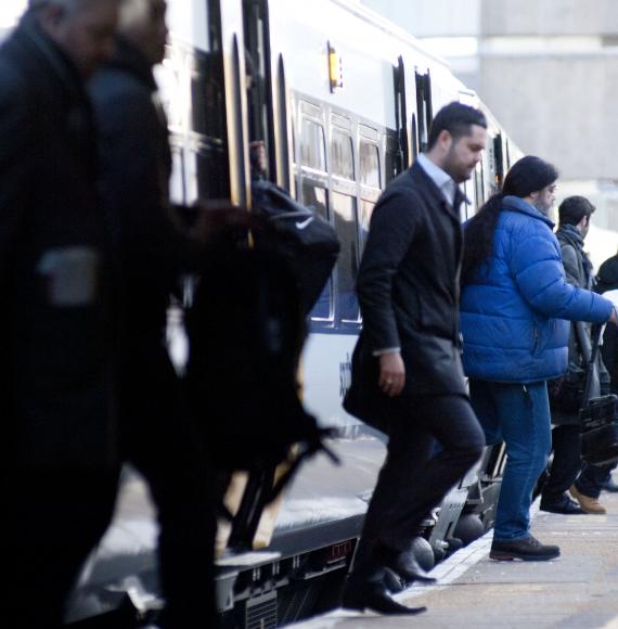 Passengers Alighting