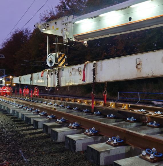 West Anglia Main Line at Cambridge 