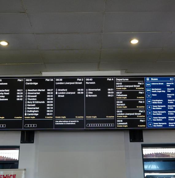 Passenger Information Screen 