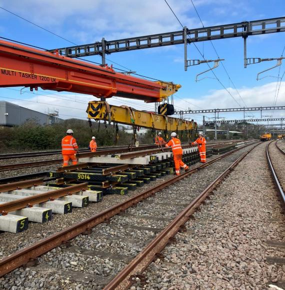 Cardiff Newport Track Renewals