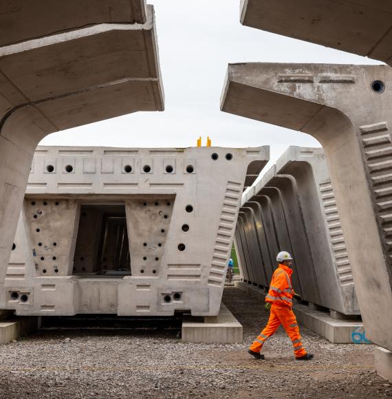 HS2 viaduct segments