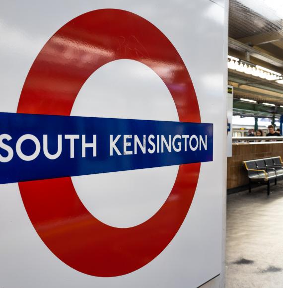 South Kensington Tube Sign 