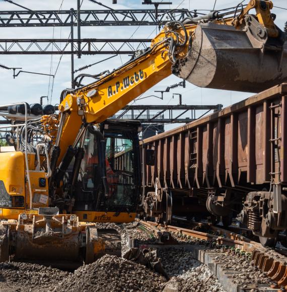 Track Upgrades on West Coast Mainline