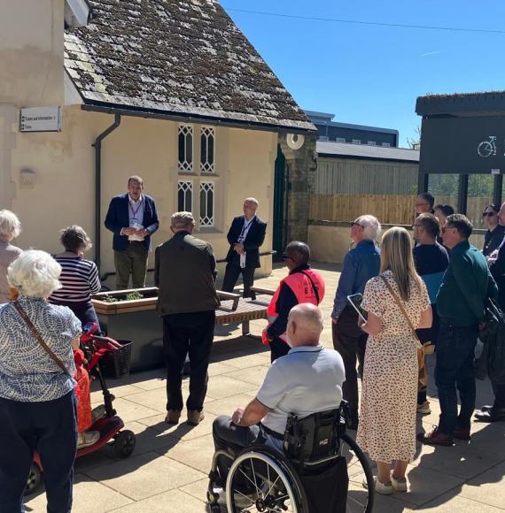 Beeston station celebration event