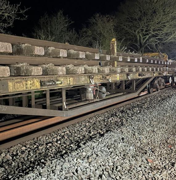 East Somerset Junction Track Work