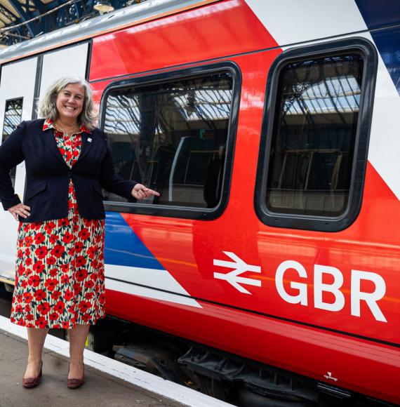 Heidi Alexander and GBR Train