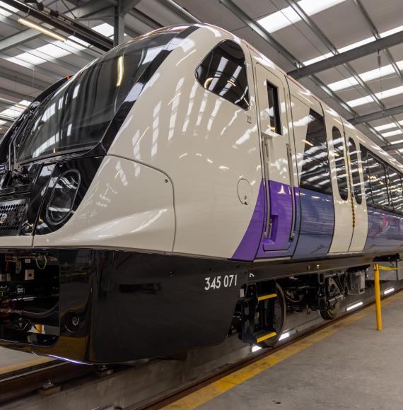 Elizabeth Line Train Production