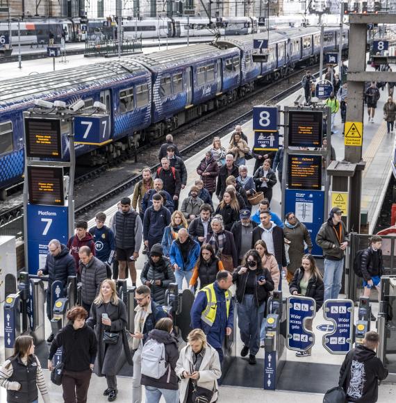 ORR People at a busy station