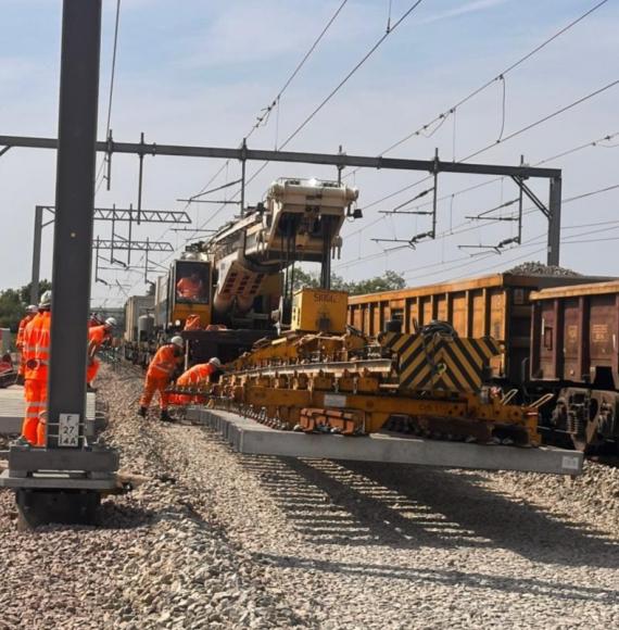 Switches and crossings work