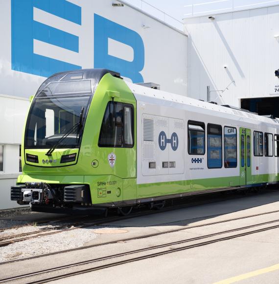 Worlds First Hydrogen Train Barrow Guage
