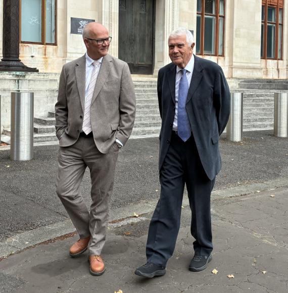 Mark Hooper and Lord Burns