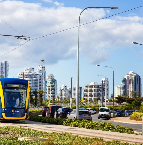 Gold coast tram