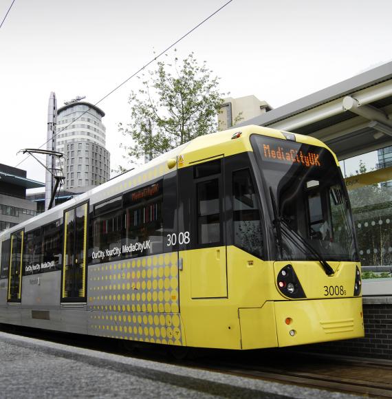 Metrolink Media City Tram