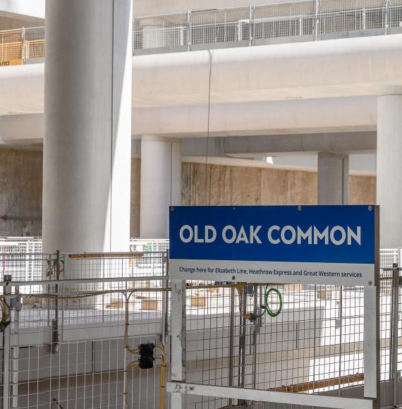 Old Oak Common Platforms Complete 