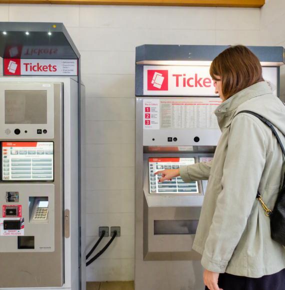 Ticket Machine in Colchester