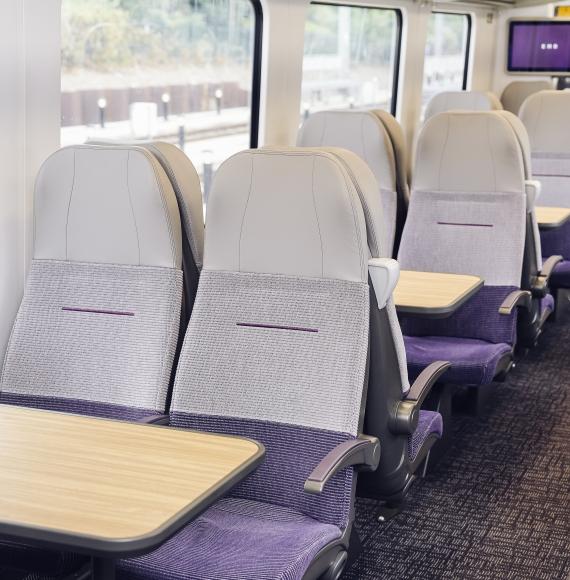 Inside a EMR Train
