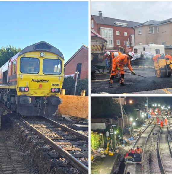 Anglia Woodbridge Track Renewal