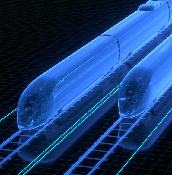 Digital twin technology rail
