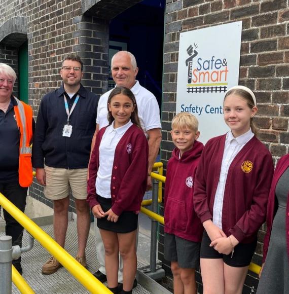 Newlands Primary School visit the Travel Safe Travel Smart centre in Margate